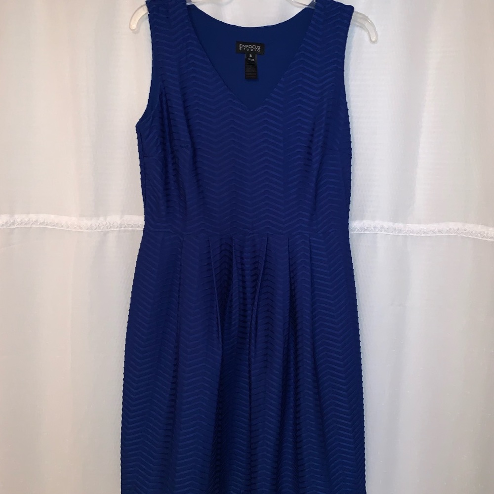 Blue dress